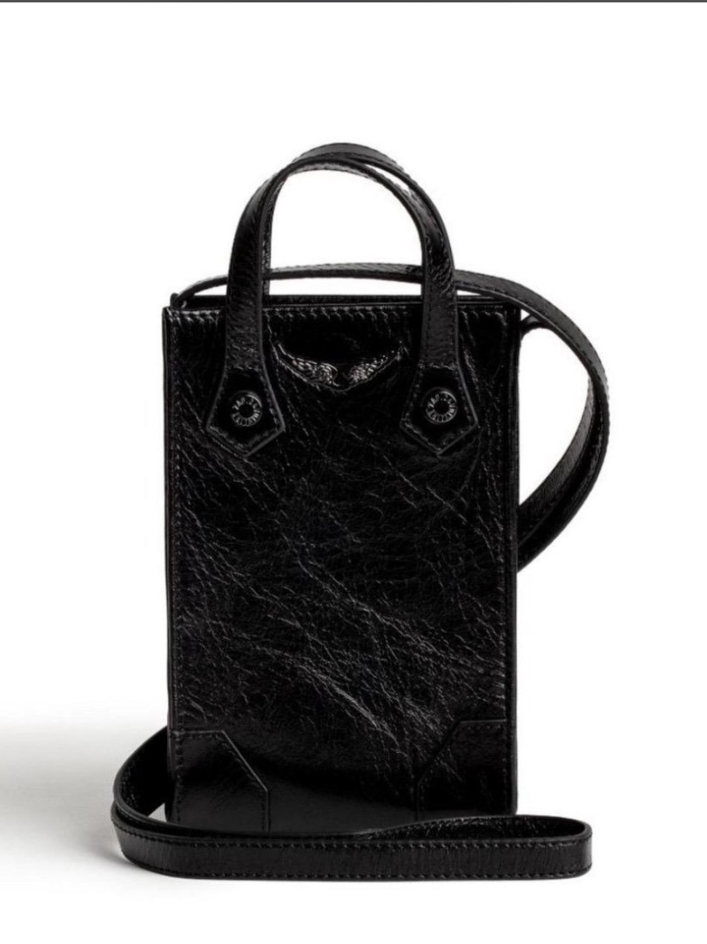 Zadig & Voltaire Leather Phone Pouch